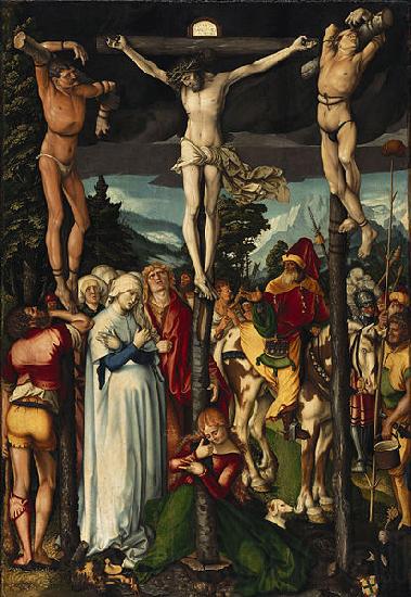 Hans Baldung Grien The Crucifixion of Christ Norge oil painting art